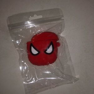 Apple airpod silicone Spider-Man case NEW